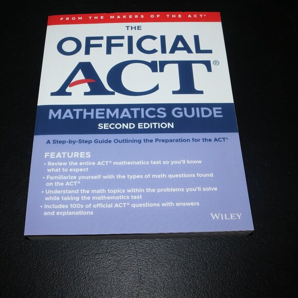 This Official ACT Mathematics Guide 2nd Edition not used 2021 softcover - Picture 1 of 4